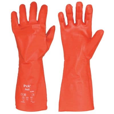 Ansell AlphaTec 15-554 Chemical Resistant Gloves - 12 Pairs