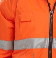 BSeen Hi Vis Orange Europa Bomber Jacket | Workwear101.com