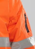 BSeen Hi Vis Orange Europa Bomber Jacket | Workwear101.com