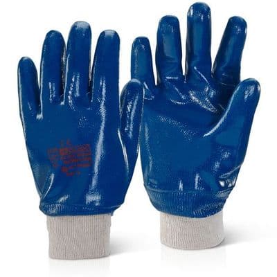 Click 2000 Heavyweight Nitrile Knit Wrist Gloves - 120 Pair