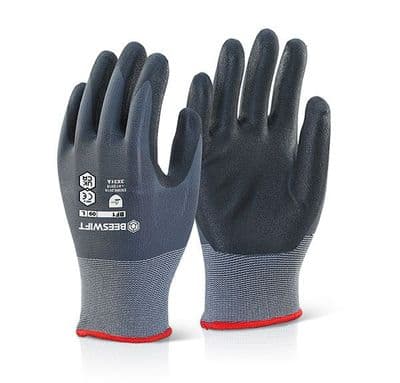 Click 2000 Nitrile & PU Mix Coated Gloves - 100 Pairs