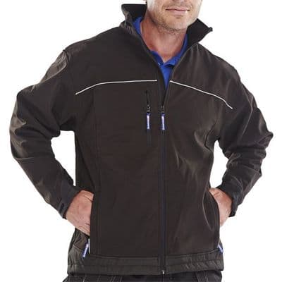 Click Black Soft Shell Jacket