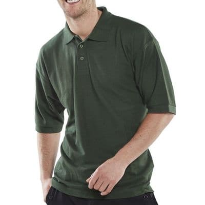 Click Bottle Green Polo Shirt