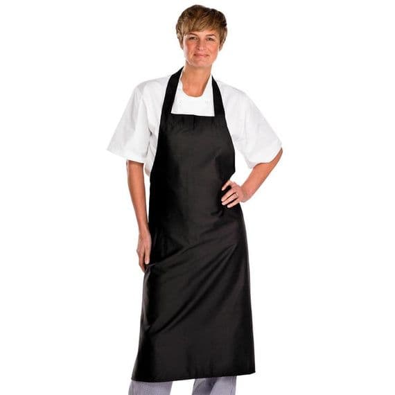 Click Chefs Black Bib Apron | Workwear101.com