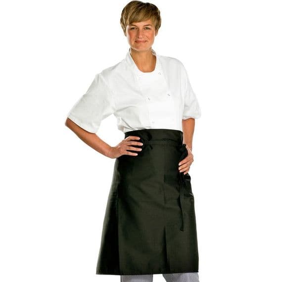 Click Chefs Black Waist Apron | Workwear101.com