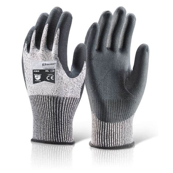Kutstop Micro Foam Nitrile Cut 3 Gloves | Workwear101.com
