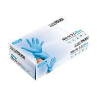 Supertouch 5.5 Blue Powder Free Nitrile Gloves  | Workwear101.com