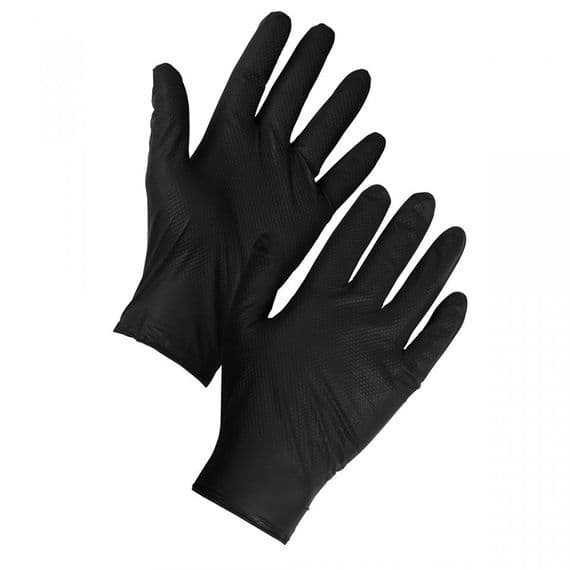 Supertouch Black Diamond Grip Gloves | Workwear101.com