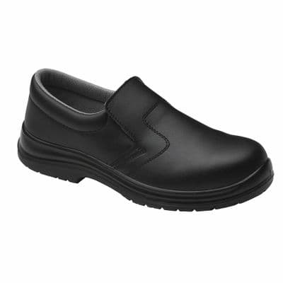 Supertouch Black Food-X Slip On Shoes