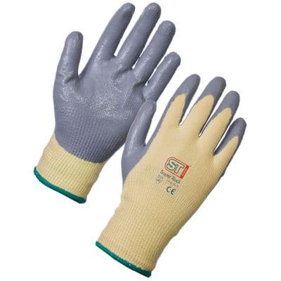 Supertouch Cut Resistant Super Rock Kevlar® Gloves - 12 Pairs