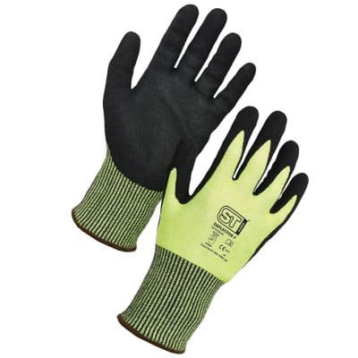 Supertouch Deflector F Cut Resistant Green Gloves - 12 Pairs