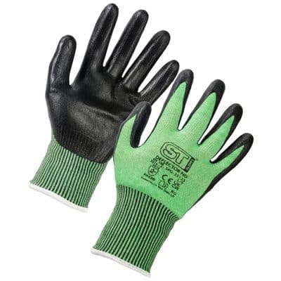 Supertouch Deflector ND Cut-Level D Nitrile Gloves - 12 Pairs