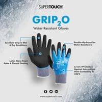 Supertouch Grip2-O Water Resistant Gloves - 120 Pairs | Workwear101.com