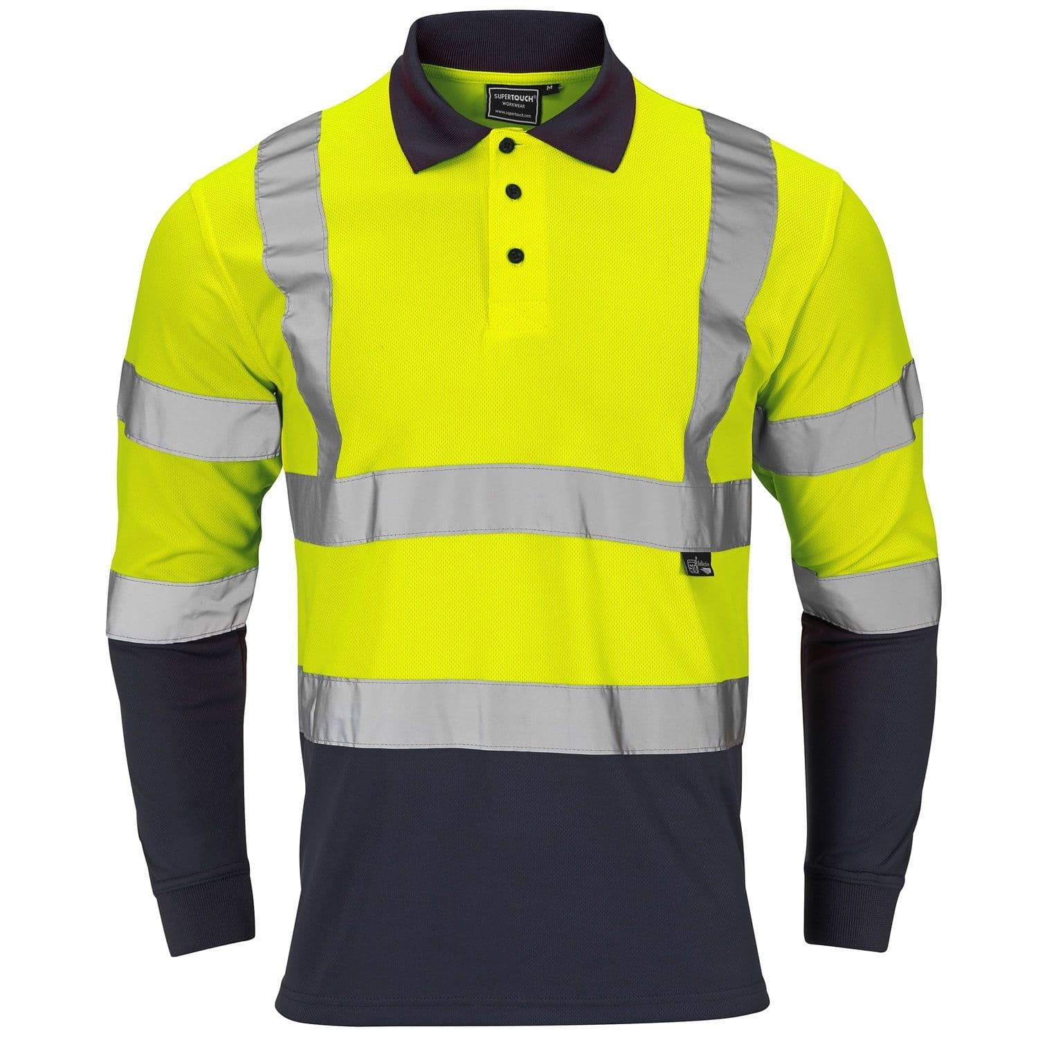Long sleeve hi vis polo shirts Clearance