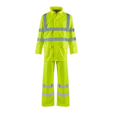 Supertouch Hi-Vis Yellow Lite Rainsuit