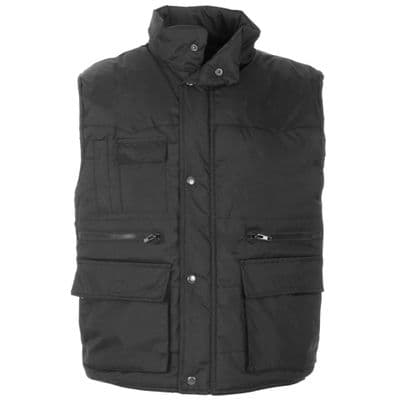 Supertouch Multi Pocket Black Bodywarmer