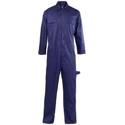 Supertouch Navy Polycotton Coverall Boilersuit