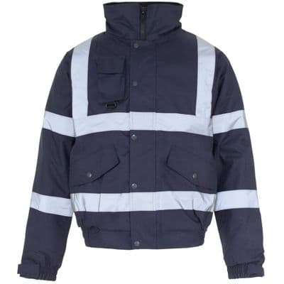 Supertouch Navy Security Bomber Jacket