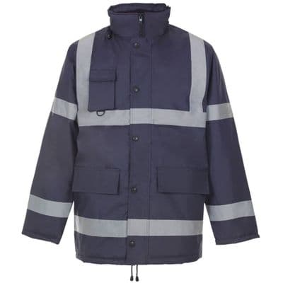 Supertouch Navy Security Parka Jacket