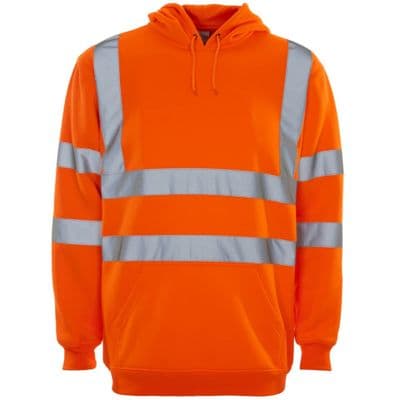 Supertouch Orange Hi Vis Hoodie