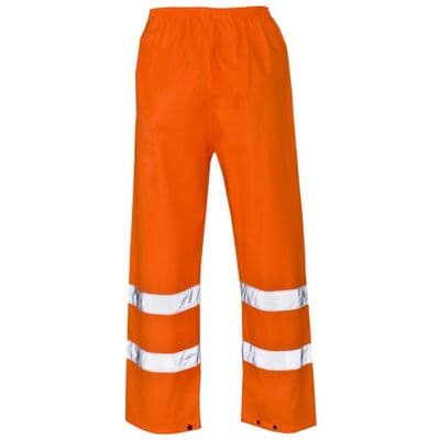 Supertouch Orange Hi Vis Trousers