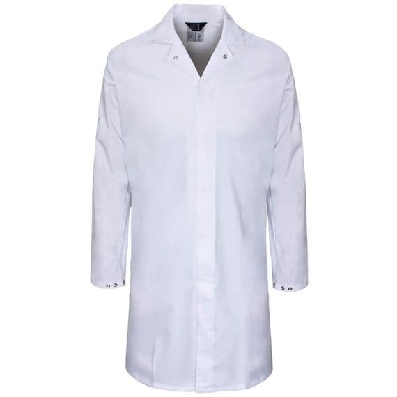 Supertouch Polycotton White Food Lab Coat | Workwear101.com