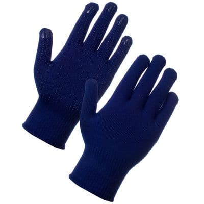 Supertouch PVC Dot Superthermal Gloves  - 48 Pairs