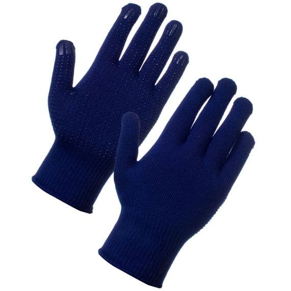Supertouch PVC Dot Superthermal Gloves  - 48 Pairs | Workwear101.com