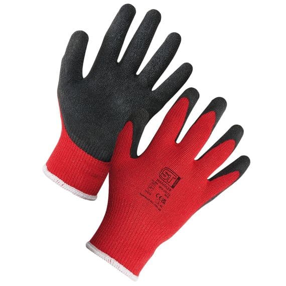 Supertouch Red Handler Gloves - 120 Pairs | Workwear101.com
