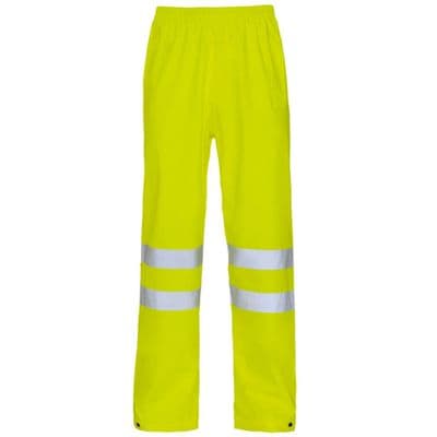 Supertouch Storm-Flex Yellow Hi Vis Trousers