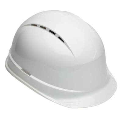 Supertouch White Safety Helmet