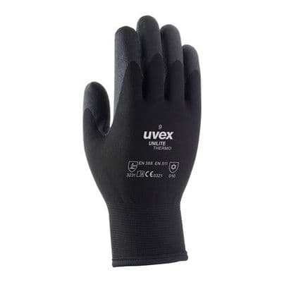 Uvex Unilite Thermo Gloves - 12 Pairs