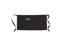 Warrior Black Half Apron with Pocket - 10 Pack | Workwear101.com