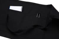 Warrior Black Half Apron with Pocket - 10 Pack | Workwear101.com