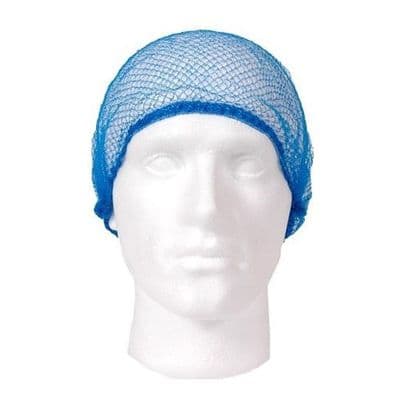 Warrior Blue Hairnets - 144 Pack