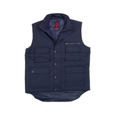 Warrior Detroit Navy Bodywarmer