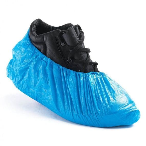 Warrior Disposable Blue Overshoes - 2000 Pk | Workwear101.com
