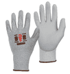 Warrior Grey PU Cut B Gloves - 12 Pairs | Workwear101.com