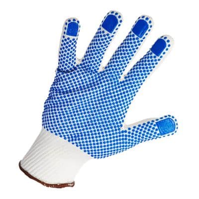 Warrior Knitted Dotted Gloves - 120 Pairs