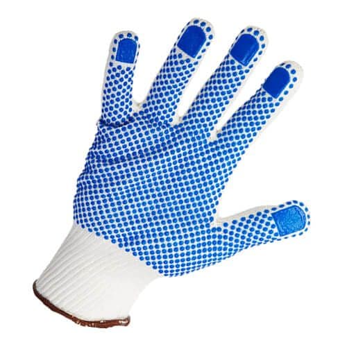 Warrior Knitted Dotted Gloves - 120 Pairs | Workwear101.com