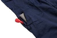 Warrior Navy Stud Front Coverall | Workwear101.com