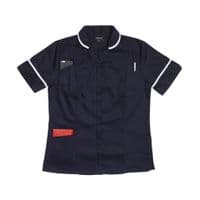 Warrior Nurses Navy Tunic & White Trim | Workwear101.com