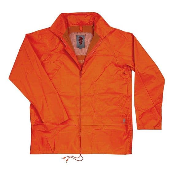 Warrior Orange Nylon PVC Jacket | Workwear101.com