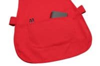 Warrior Red Tabard with Pocket - 10 Pack | Workwear101.com