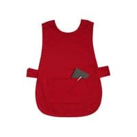 Warrior Red Tabard with Pocket - 10 Pack | Workwear101.com