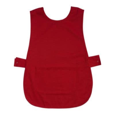 Warrior Red Tabard with Pocket - 10 Pack