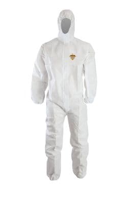 Warrior WS110 White Coveralls - 10 Pack