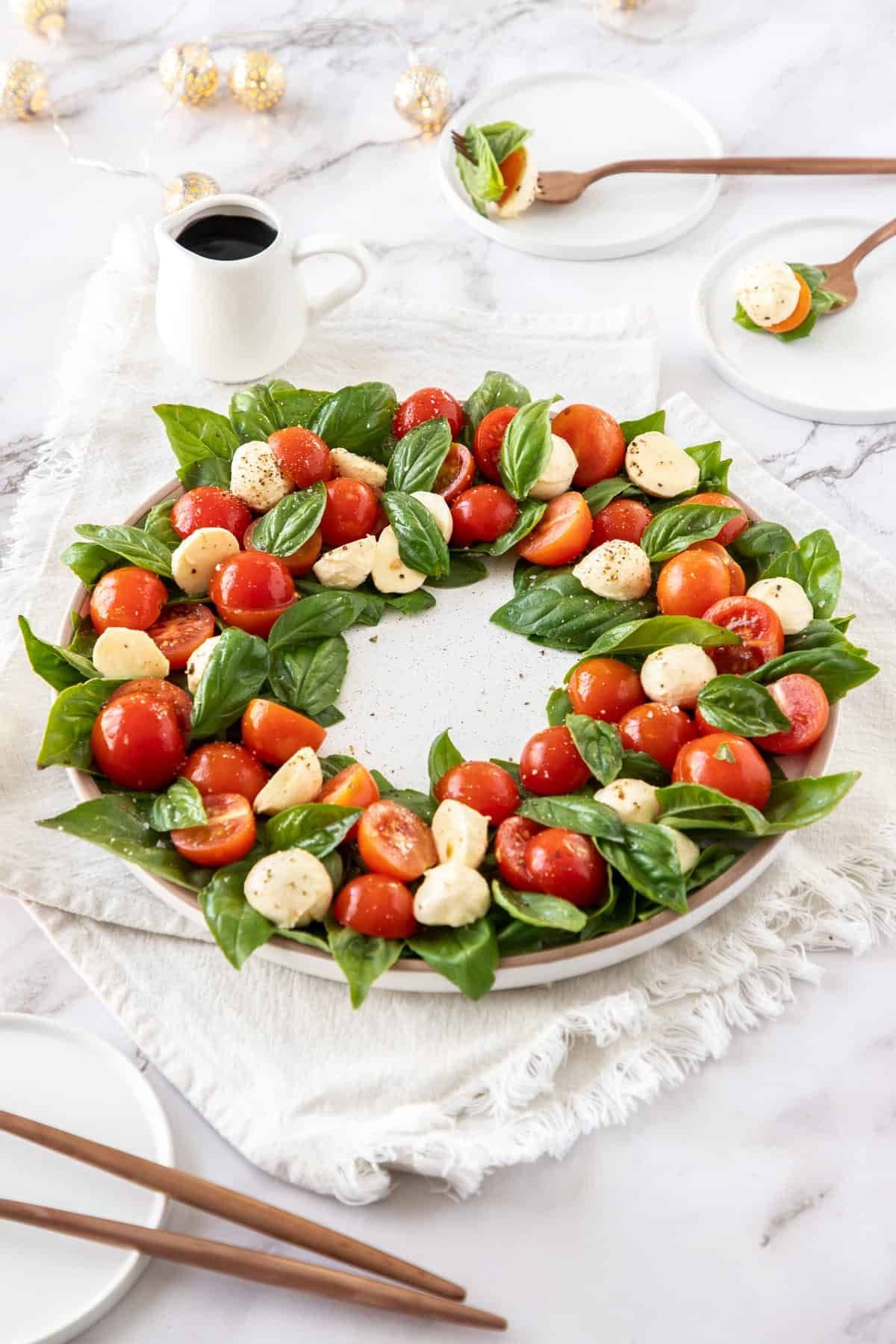 Christmas Caprese Salad