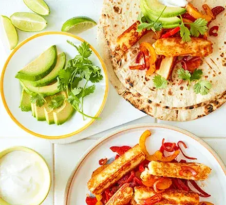 Buffalloumi Fajitas 