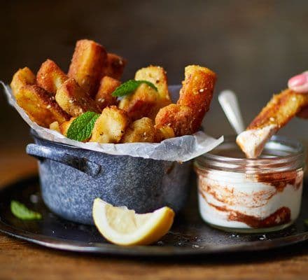 Buffalloumi Fries